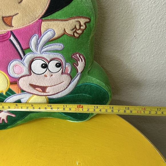 Dora The Explorer & Boots Monkey Throw Character Pillow Vintage Nickelodeon - Picture 8 of 8